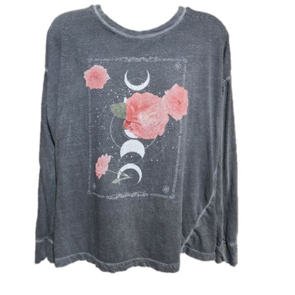 ROSE & Moon long sleeve top​ - Picture 1 of 11